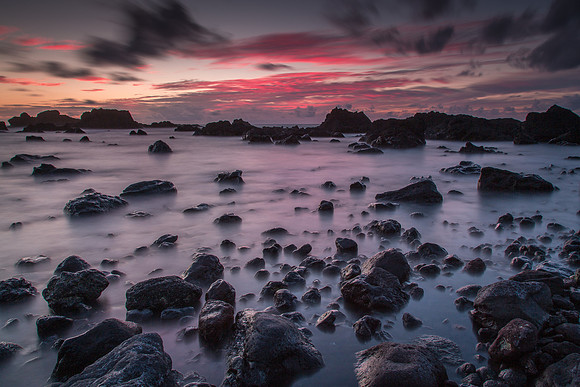 SUNSET IN THE AZORES